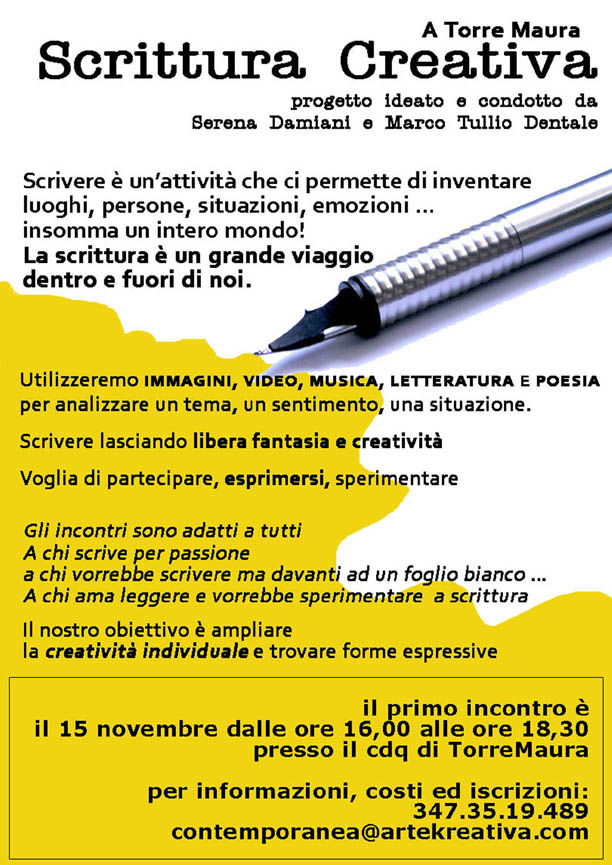 Laboratorio di scrittura creativa ArteKreativa